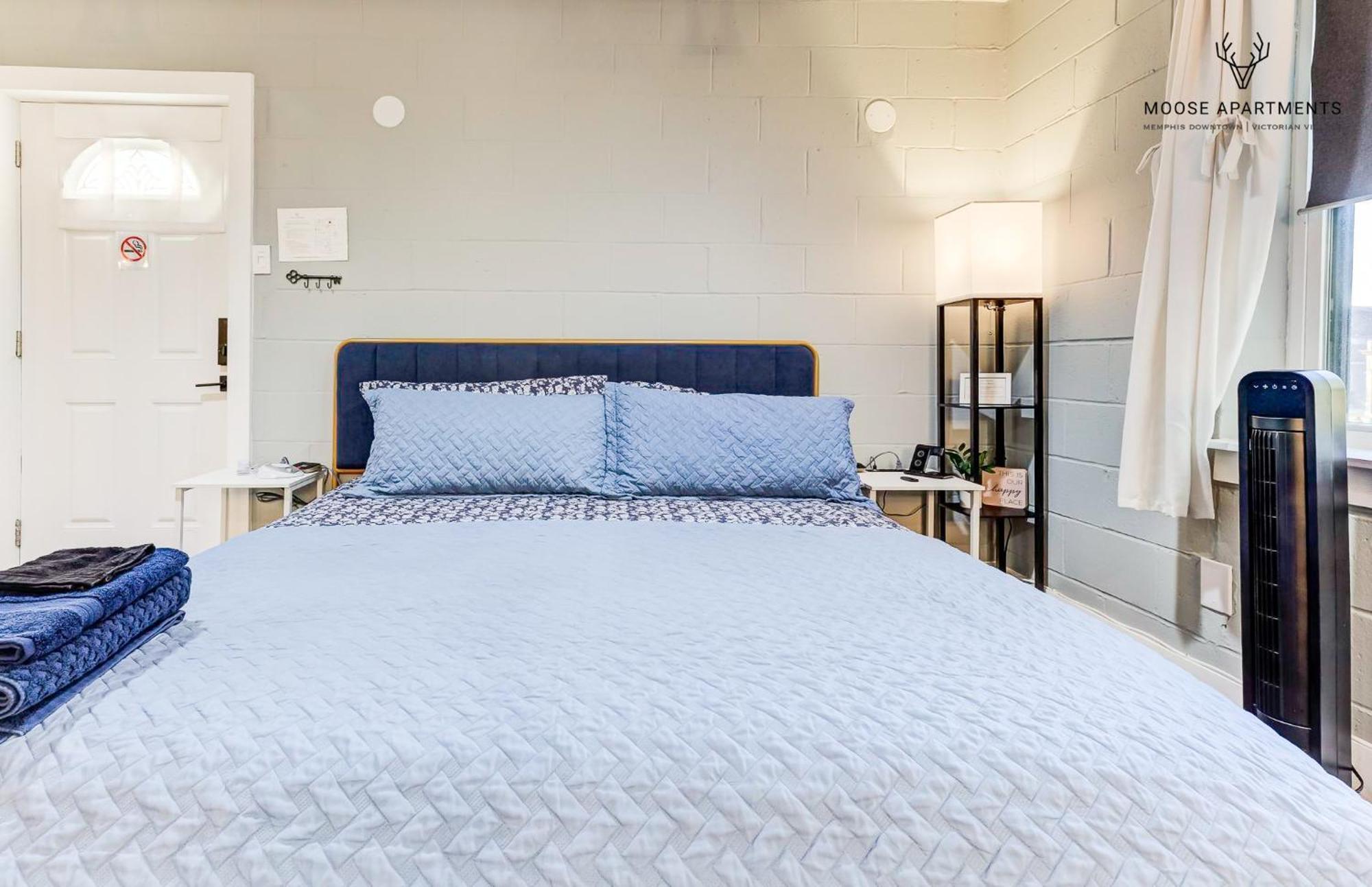 The Moose #7 - Instaworthy Studio With Amazing Views, Free Parking & Heated King Bed ممفيس المظهر الخارجي الصورة